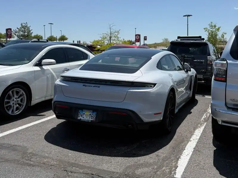 Porsche Taycan GTS (2022) spotted in Howard, United States