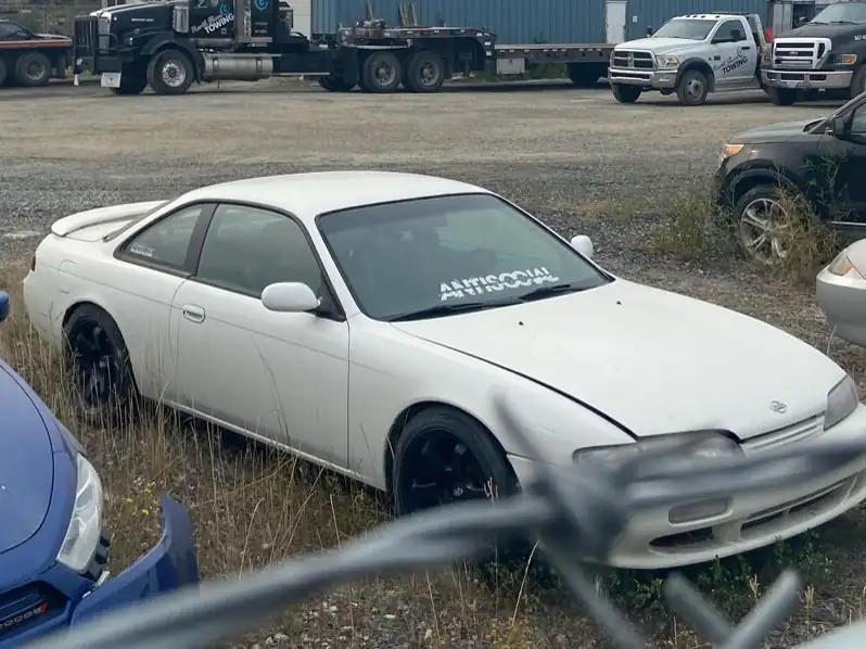 Nissan Silvia S14 (1995) spotted in Yellowknife, Canada