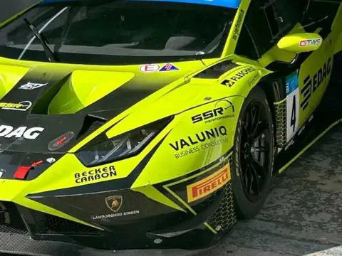 Lamborghini Huracán GT3 (2023) spotted in Valencia, Spain