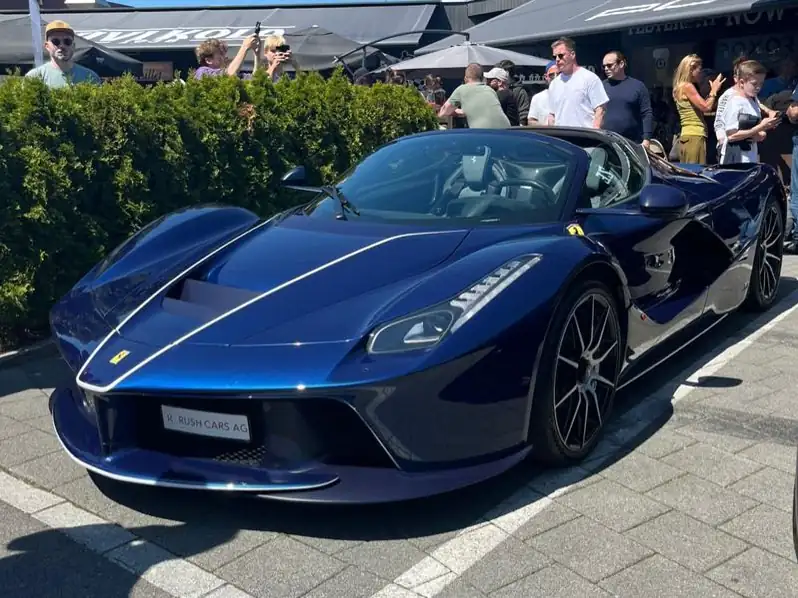 Ferrari LaFerrari Aperta (2017) spotted in Luzern, Switzerland