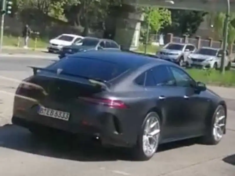 Mercedes-Benz AMG GT 4-Door Coupe (2021) spotted in Berlin, Germany