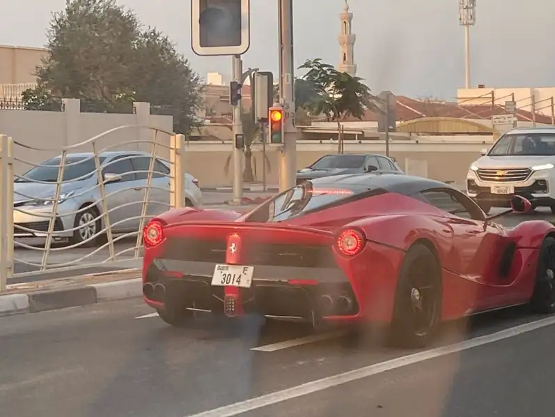 Ferrari LaFerrari spotted in Dubai