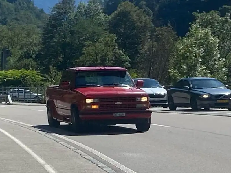 Chevrolet S10 (1990) spotted in Lugano, Switzerland