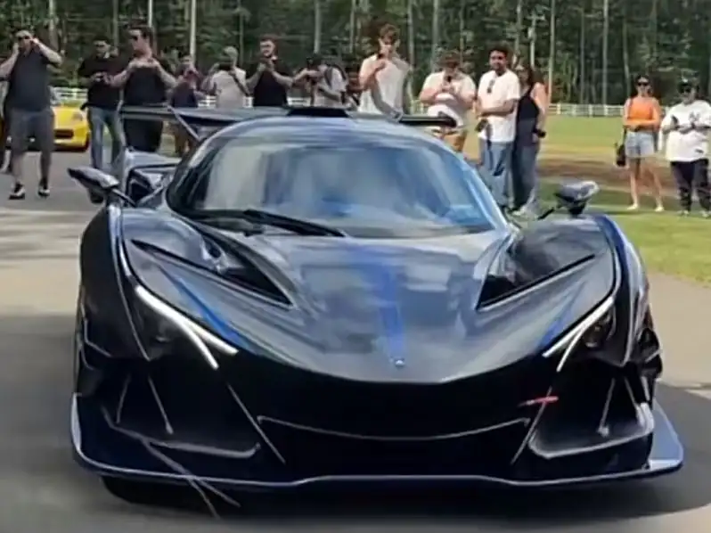 McLaren P1 spotted in Recklinghausen