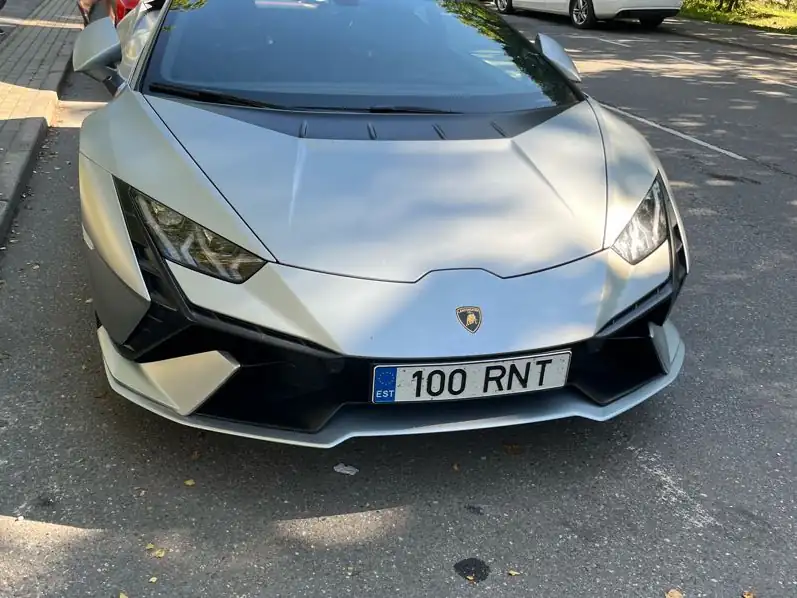 Lamborghini Huracán spotted in Tartu