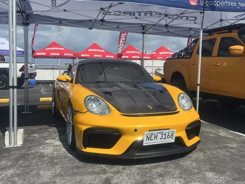 Porsche Cayman GT4 (2008) spotted in Legaspi, Philippines