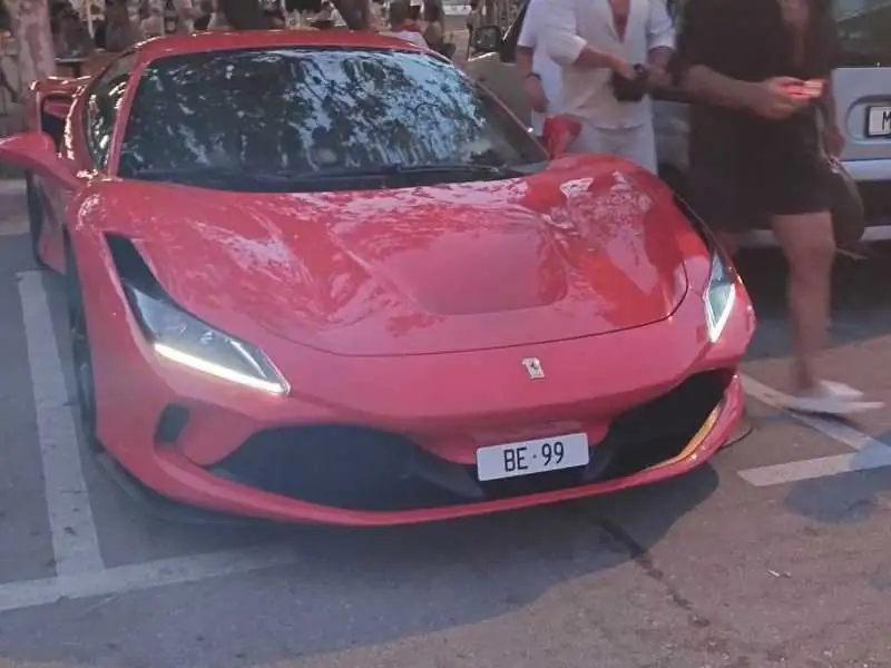Ferrari F8 Tributo (2020) spotted in Makarska, Croatia