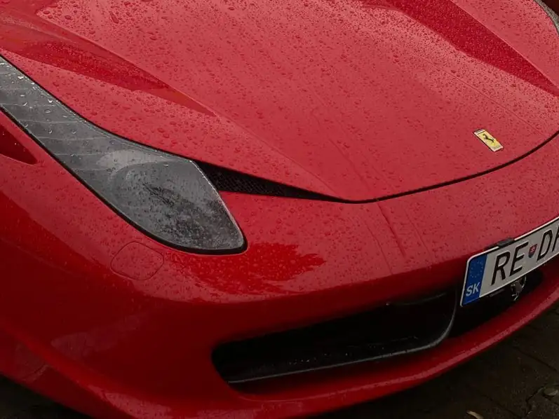 Ferrari 458 Italia (2010) spotted in Trnava, Slovakia
