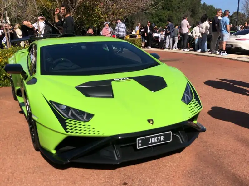 Lamborghini Evo STO (2021) spotted in Perth, Australia