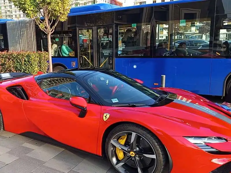 Ferrari SF90 Stradale spotted in Belgrade