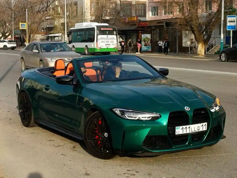 BMW M4 (2021) spotted in Kyzylorda, Kazakhstan
