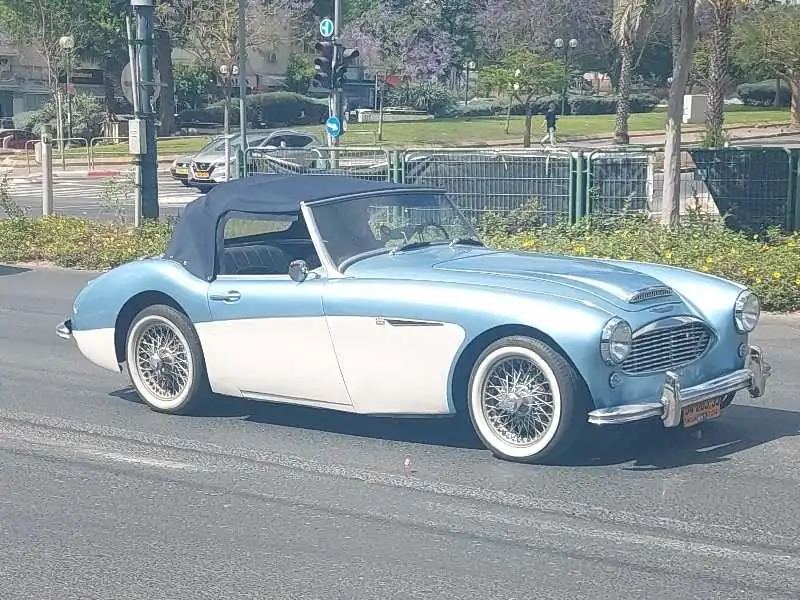 Austin Healey 100-4 (1954) spotted in Tel Aviv, Israel
