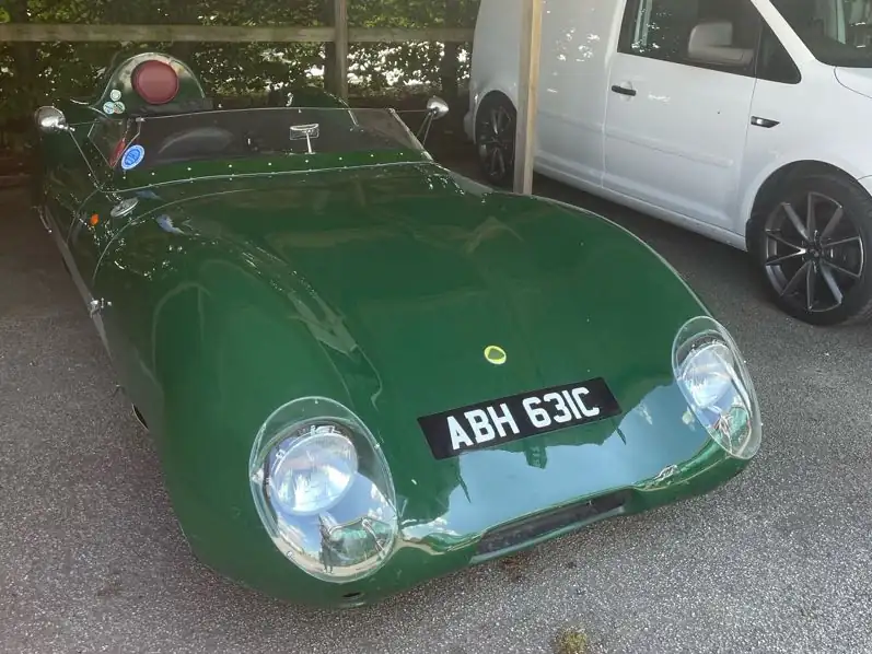 Lotus Seven (1960) spotted in Tidworth, United Kingdom
