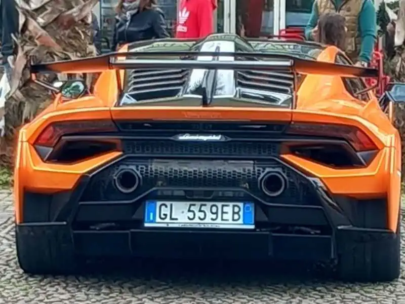 Lamborghini Aventador spotted in Desenzano del Garda