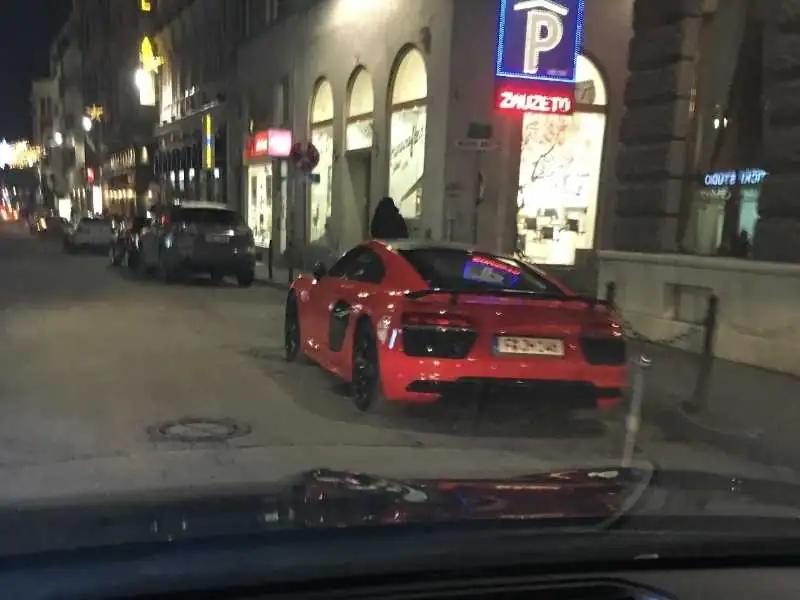 Audi R8 spotted in Sarajevo