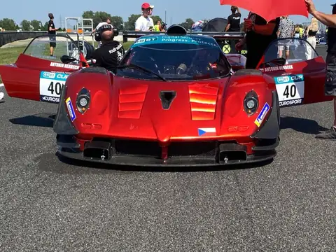 Pagani Zonda spotted in Dunajská Streda