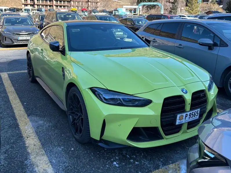 BMW M4 (2021) spotted in Encamp, Andorra