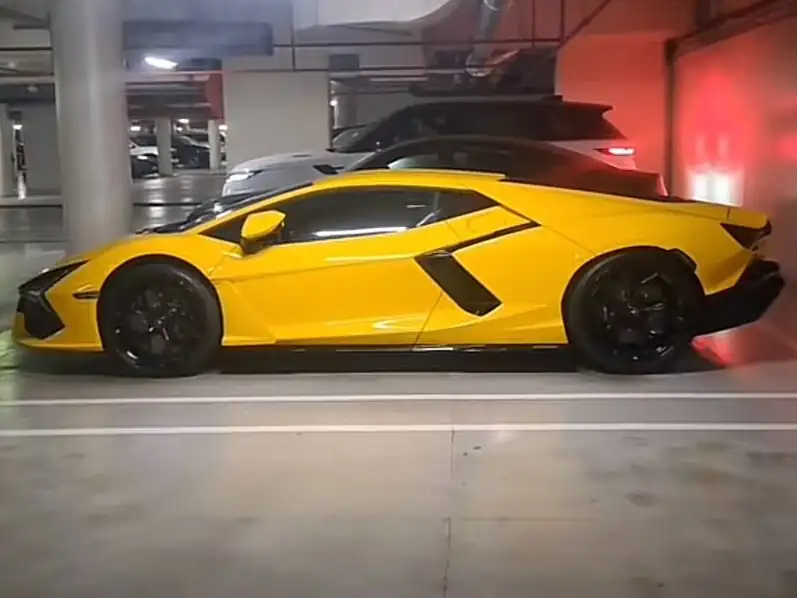 Lamborghini Aventador spotted in Konya