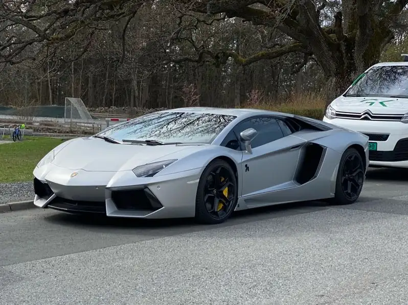 Lamborghini Aventador (2021) spotted in Tønsberg, Norway
