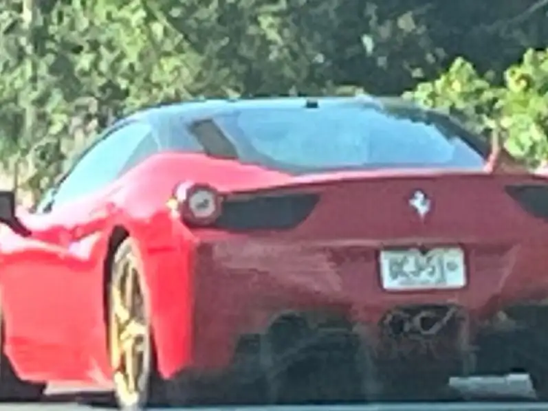 Ferrari 458 Italia (2010) spotted in Lakewood, United States