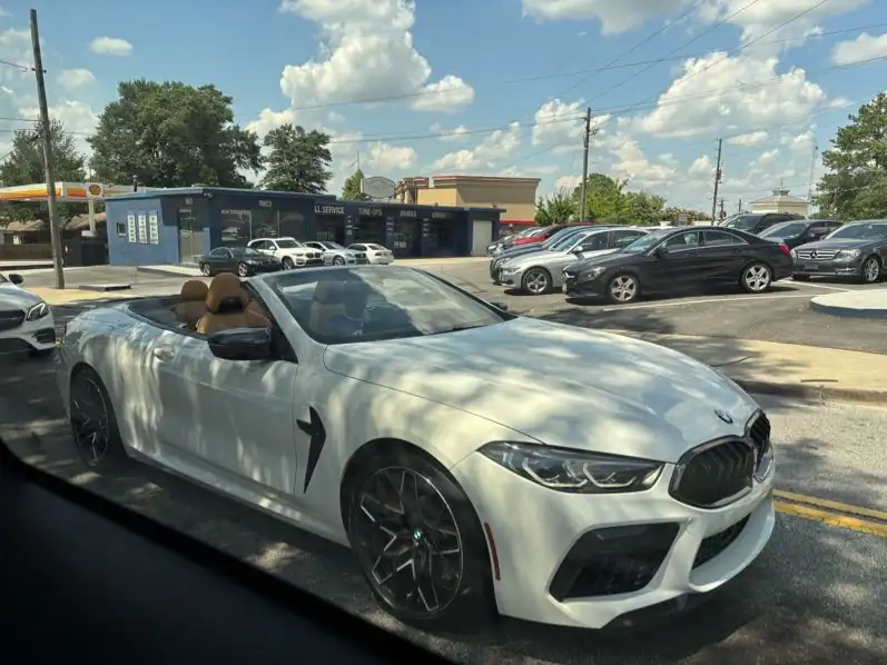 BMW M8 Convertible (2021) spotted in Atlanta, United States