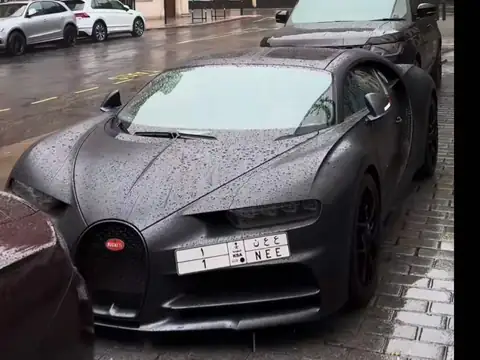 Bugatti Chiron (2021) spotted in London, United Kingdom