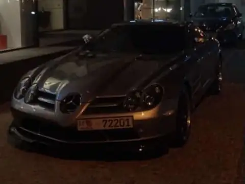 Mercedes-Benz SLS AMG spotted in Abu Dhabi, United Arab Emirates