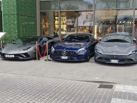 Lamborghini Aventador spotted in Caorle