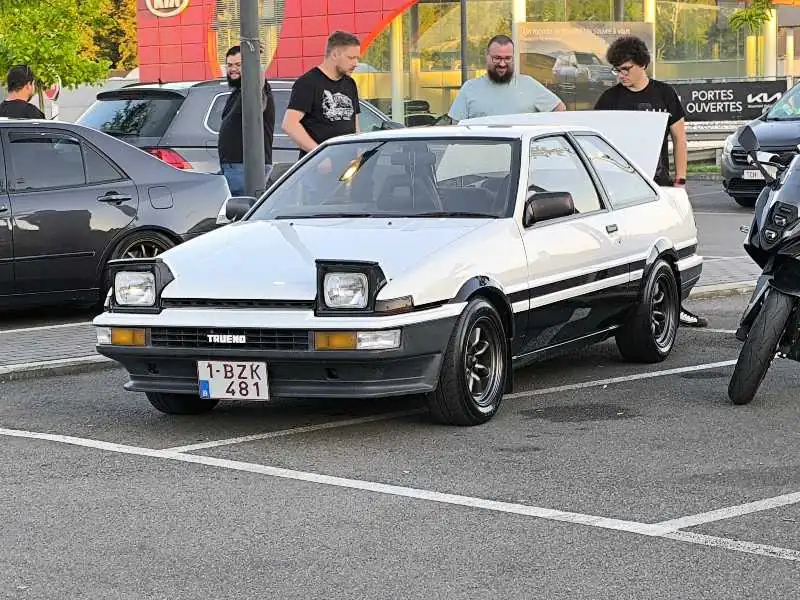 Toyota AE86 (1983) spotted in Charleroi, Belgium