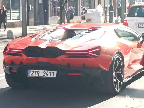 Pagani Huayra (2023) spotted in Gdynia, Poland