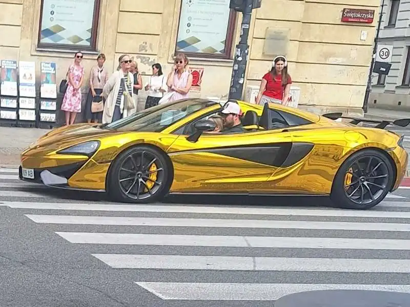 McLaren 570S (2017) spotted in Krośniewice, Poland
