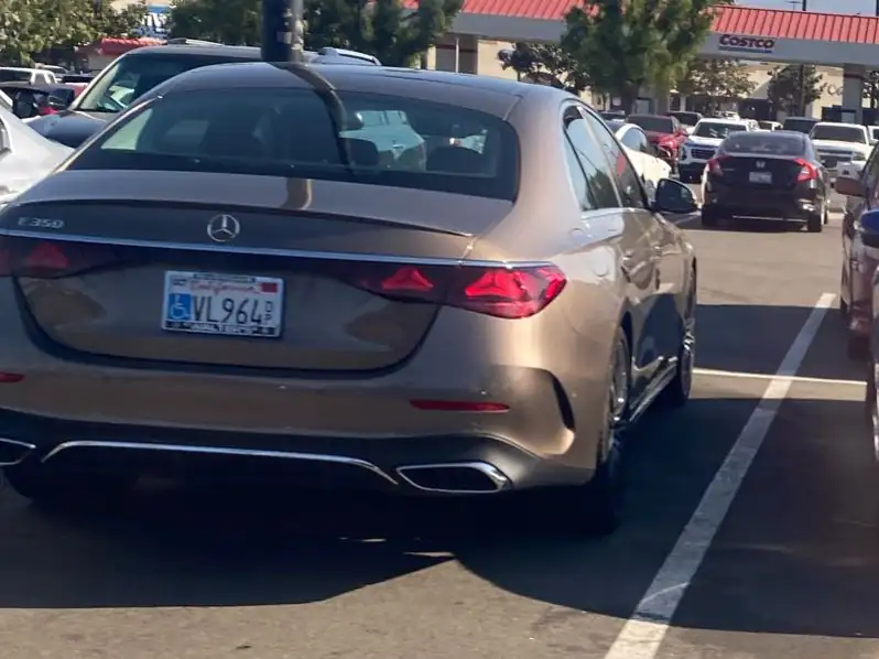 Mercedes-Benz E 350 (2021) spotted in Corona, United States