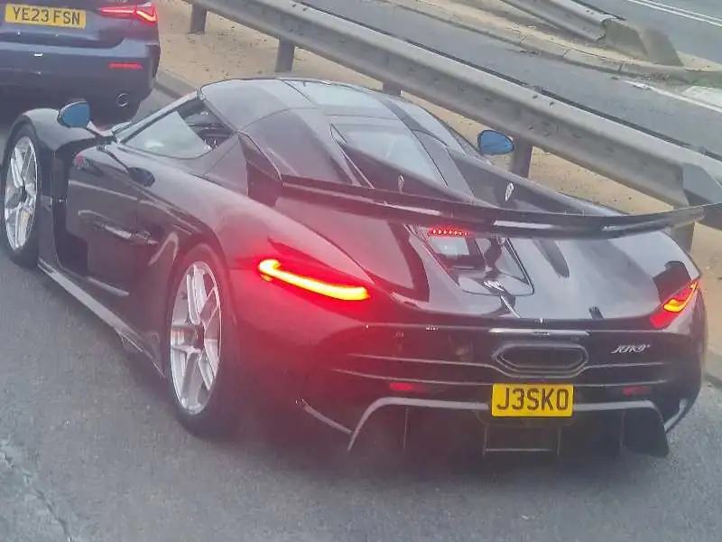 Koenigsegg Jesko spotted in Reading