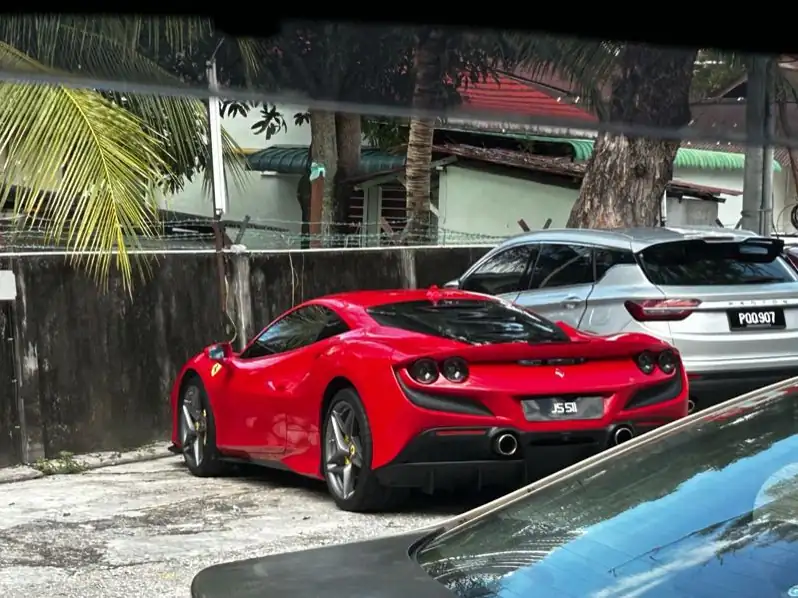 Ferrari 488 spotted in George Town