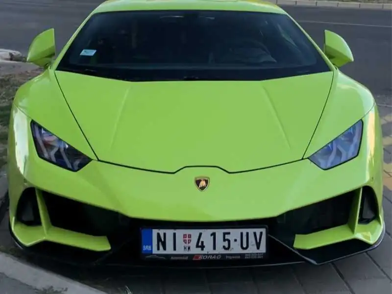 Lamborghini Huracán (2021) spotted in Novi Sad, Serbia