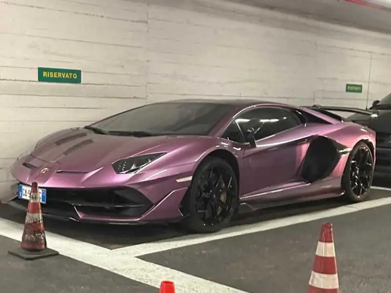 Lamborghini Aventador (2021) spotted in Bellosguardo, Italy