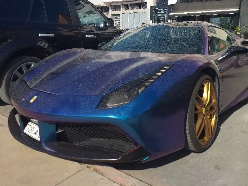 Ferrari 458 Italia (2015) spotted in Casablanca, Morocco