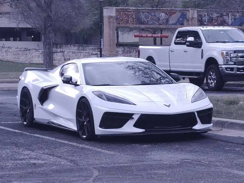 Chevrolet Corvette (2021) spotted in Fort Worth, United States