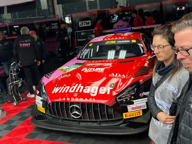Mercedes-Benz AMG GT3 (2020) spotted in Senftenberg, Germany