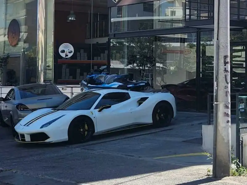 Ferrari 488 GTB spotted in Ermoúpolis