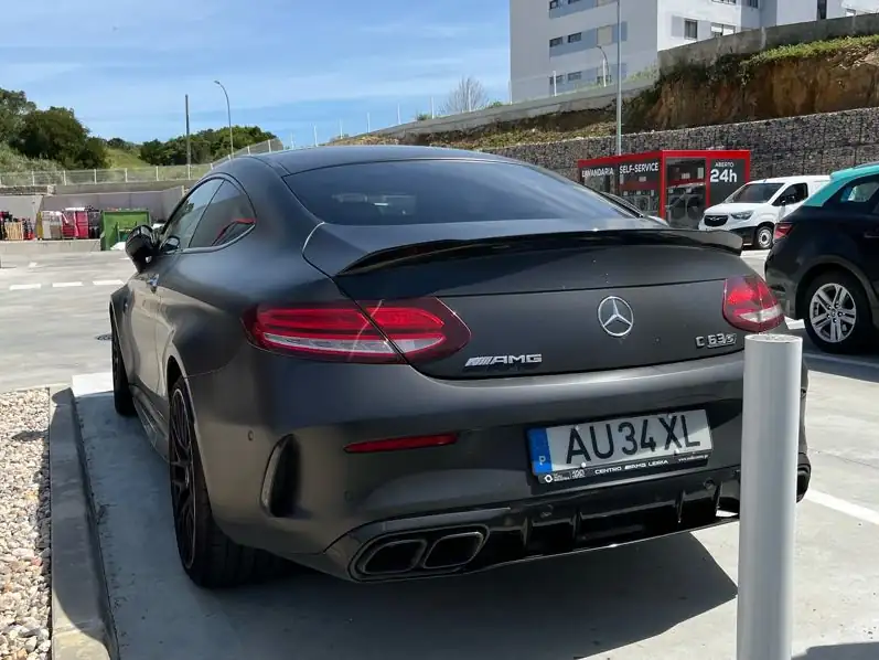 Mercedes-Benz C 63 AMG spotted in Algueirão