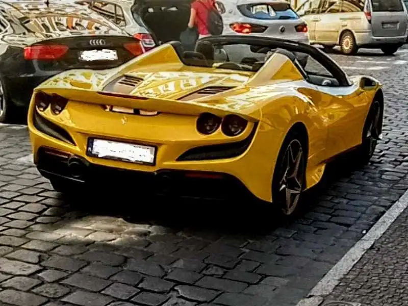 Ferrari F8 Spider (2020) spotted in Ostrów Wielkopolski, Poland