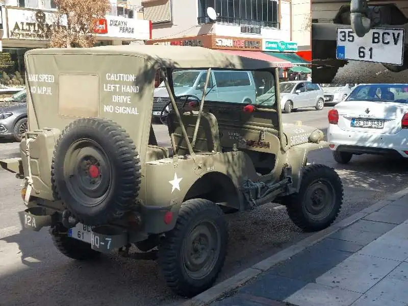 Willys MB (1940) spotted in İzmir, Turkey