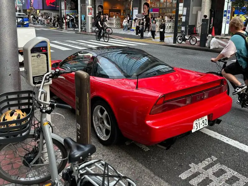 Honda NSX (1990) spotted in Tokyo, Japan