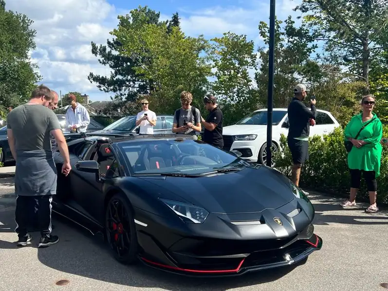Lamborghini Aventador (2021) spotted in Copenhagen, Denmark