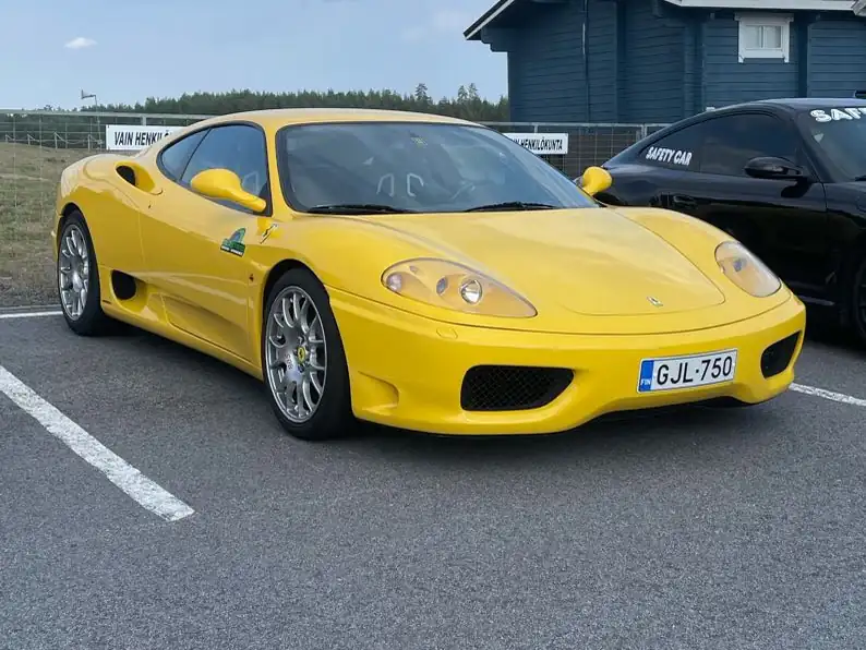Ferrari F360 Modena (1999) spotted in Alastaro, Finland
