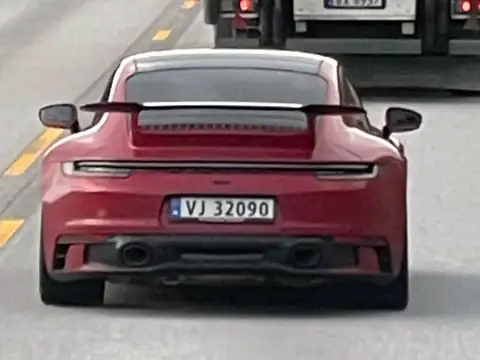 Porsche 911 (2021) spotted in Alvdal, Norway