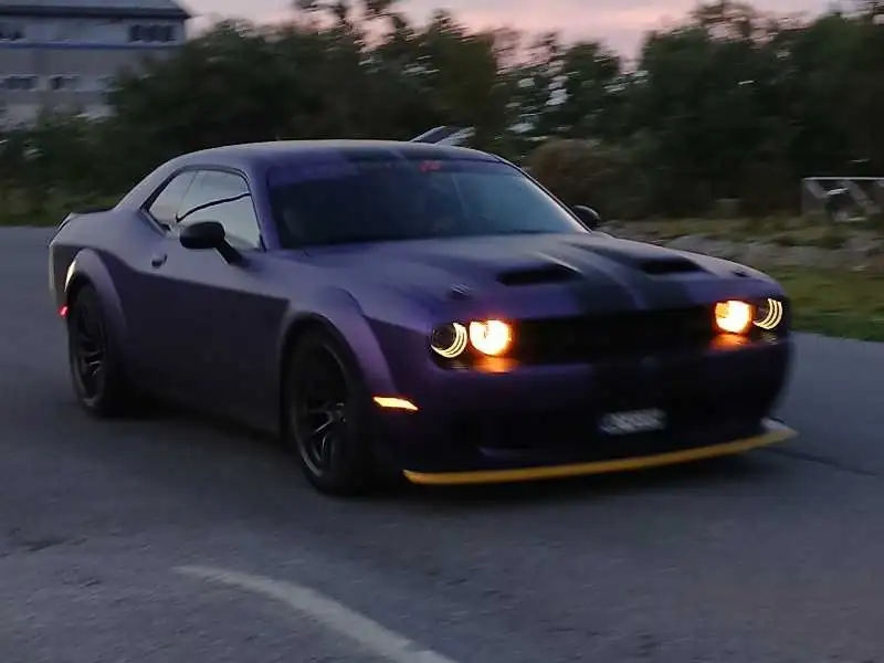 Dodge Challenger (2020) spotted in Båtsfjord, Norway