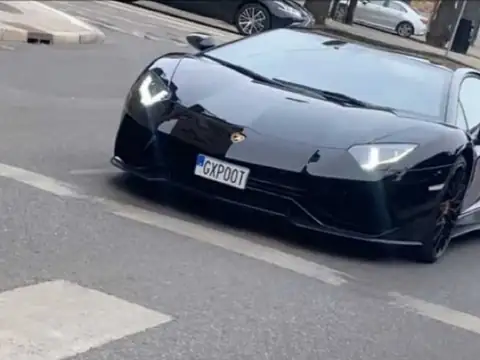 Lamborghini Aventador spotted in Gothenburg