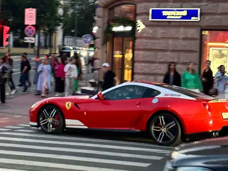 Ferrari F12berlinetta (2012) spotted in Moscow, Russia